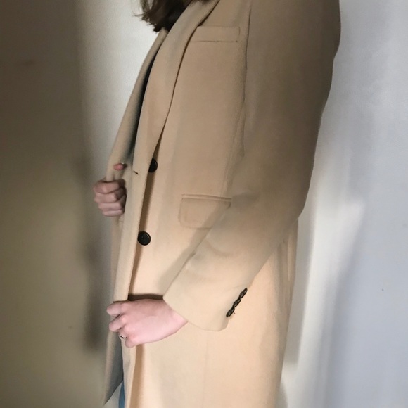 Notched-Collar Maxi Walker Coat - Picture 2 of 2